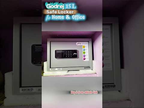 Godrej Forte Pro 15 Litres Digital Electronic Safe Locker for Home & Office  #godrej #locker