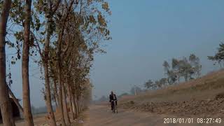 preview picture of video 'Trip to Valmiki tiger reserve on cycle East video 4'