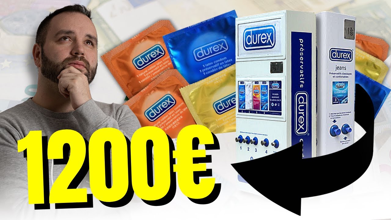 Combien RAPPORTE un DISTRIBUTEUR de PRÉSERVATIFS 
