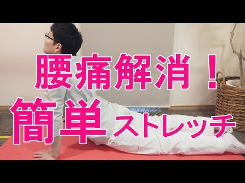 腰痛改善ストレッチ