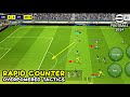 Rapid Counter Attacking Formation You Must Try in eFootball 2024 Mobile
