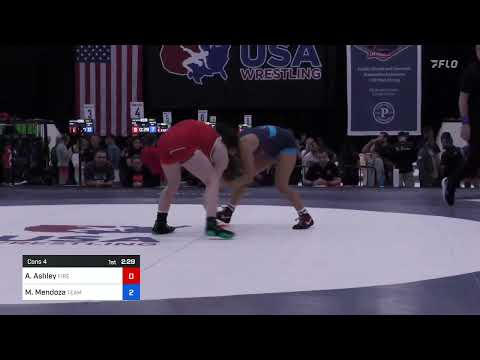 53 Kg Cons 4 - Avery Ashley, Firebrand Wrestling Club Vs Melanie Mendoza, Team Tornado Wrestling C