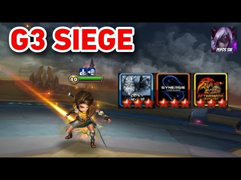 G3 Siege | Chevalier vs Synergie vs Af: Legends | Summoners War