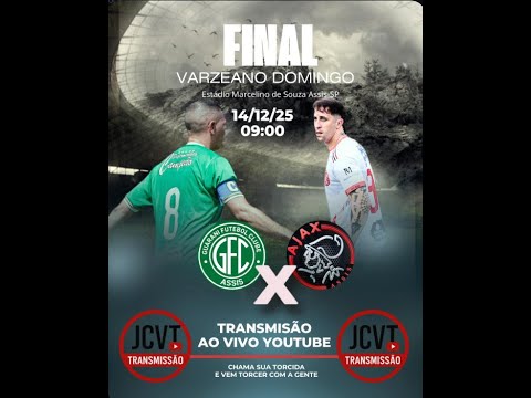GUARANI F.C ASSIS SP X AJAX ASSIS SP | DIA 14\12\25 | AS 9:00