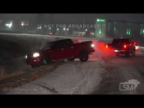 12-22-2022 Indianapolis, IN - Accidents - Semi Jackknife - Slide Offs - Arctic Snow VORTEX!