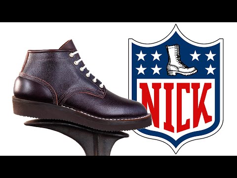 World's Toughest FOOTBALL!? Nicks Football Boot: How It's Made