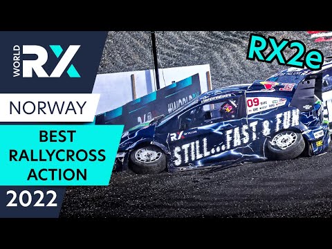 世界ラリークロス ノルウェー（ヘル）RX2eクラスのハイライト動画