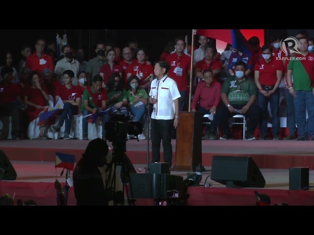 HIGHLIGHTS: Marcos-Duterte miting de avance – 2022 Philippine elections