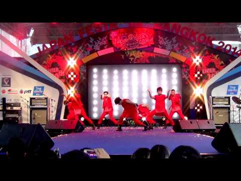 140831 [Wide] Nicholas cover Infinite - Back @Japan Festa in Bangkok 2014