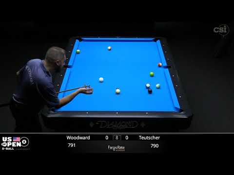 8-BALL | Skyler WOODWARD vs Marco TEUTSCHER | 2019 US Open 8-Ball Championship