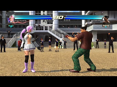 L7 35_7 Alisa y Lili ( Uchiha x24 ) vs (MarcosRochefort) Kazuya y Devil Jin - Tekken Tag 2 Online