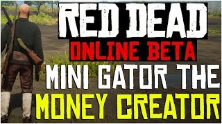 MINI GATOR THE MONEY CREATOR!! - Red Dead Redemption 2 Online Efficient Hunting Location &amp; Tips