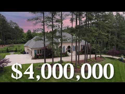 Inside a $4 MILLION Creighton Farms Estate | Mansion Tour | 4K