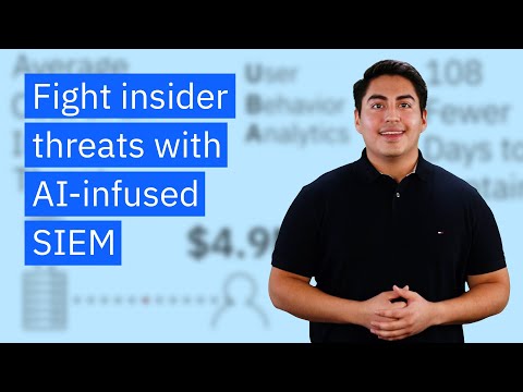 Fight Insider Threats with AI-infused SIEM