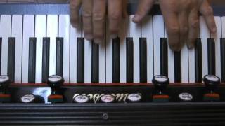 Schottis från Dalarna on the Harmonium