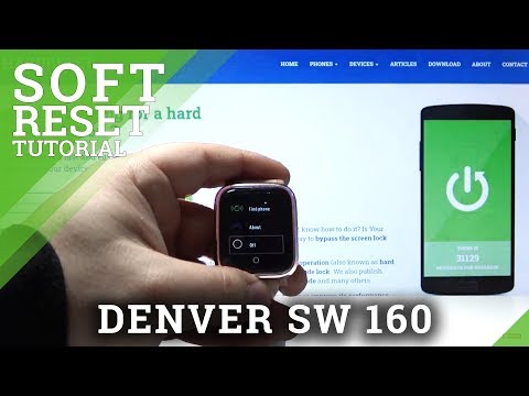 How to Soft Reset Denver SW 160 - Force Restart