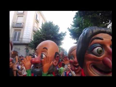Gegants bojos - Les Santes de Mataró 23/7/2016