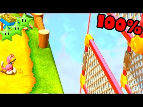 Super Mario 3D World 100% Walkthrough 🐱 All Green Stars & Stamps #4