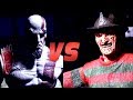 Kratos Vs Freddy Krueger Stop Motion Fight