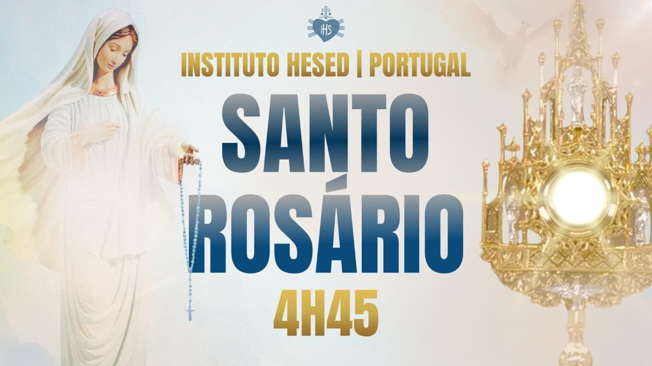 Santo Rosário da madrugada | Novena de Nossa Senhora de Fátima | 10/10 | Instituto Hesed Portugal