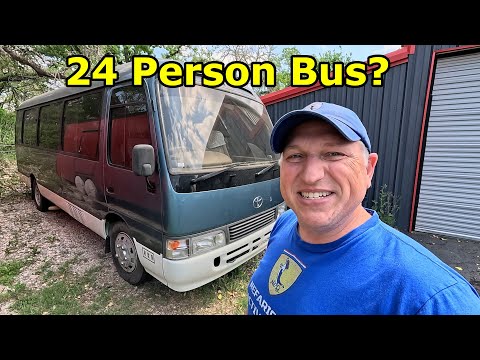We Bought a JDM Toyota Coaster Bus Because...