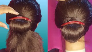 Lock Pin Hairstyles Tutorial || Easy And Elegant Hairstyles || BARNA'S MAKEOVER
