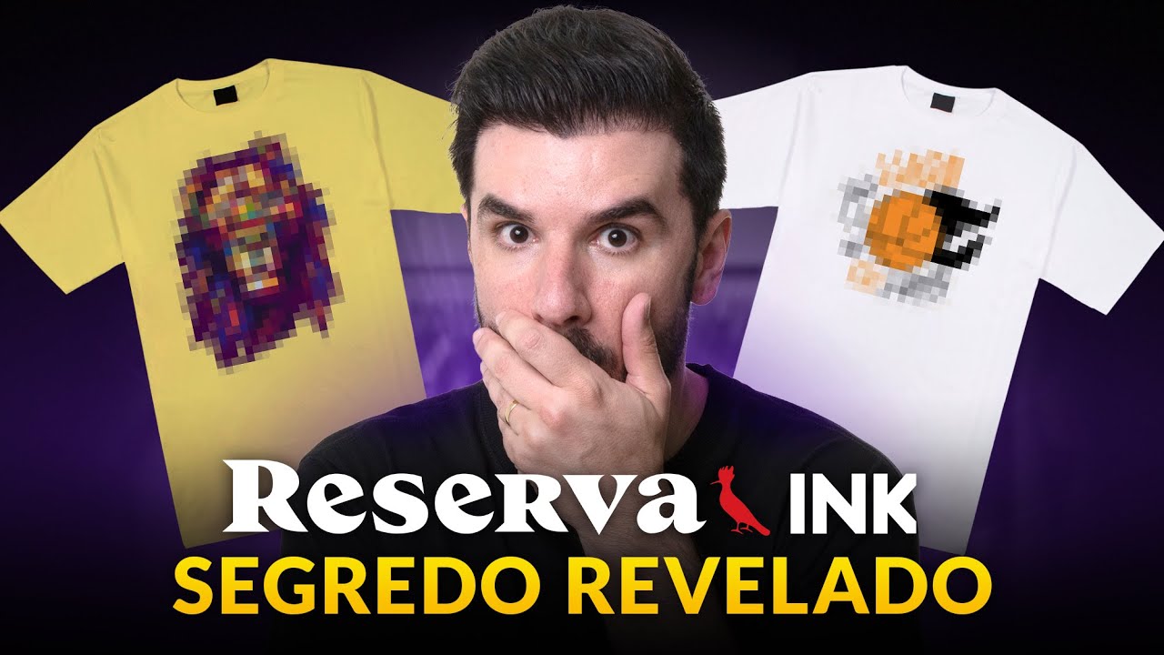 Analisando marcas que vendem muito na RESERVA INK (Print On Demand)