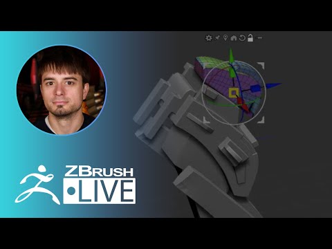 (Part 2) Using ZBrush 2020 to Create a Robot - Joseph Drust