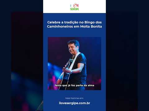 Celebre a tradição no Bingo dos Caminhoneiros em Moita Bonita #Shorts