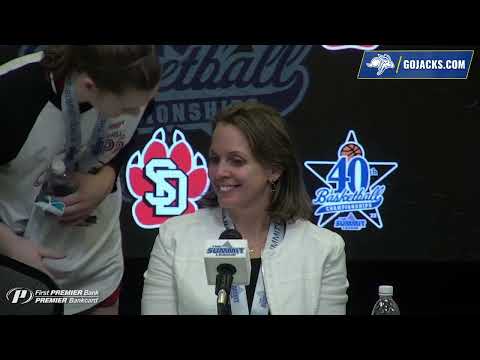 Women's Basketball South Dakota Press Conference vs SDSU (03.08.2022)
