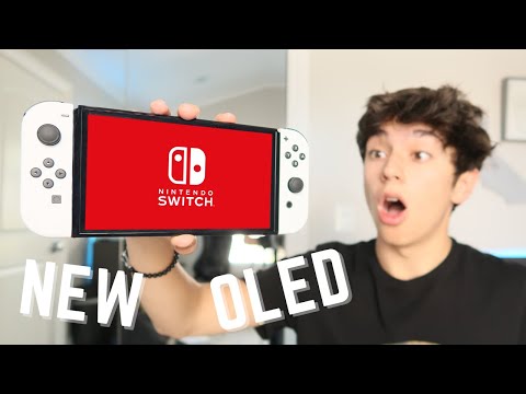Nintendo Switch OLED Unboxing + Setup + Review