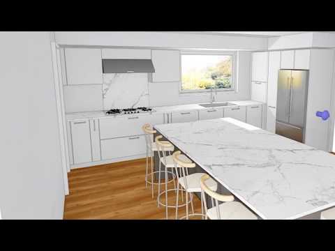 Renovation in Newton MA | Kitchen Design in 3 Minutes | SpeedArt | Our Everyday Routine