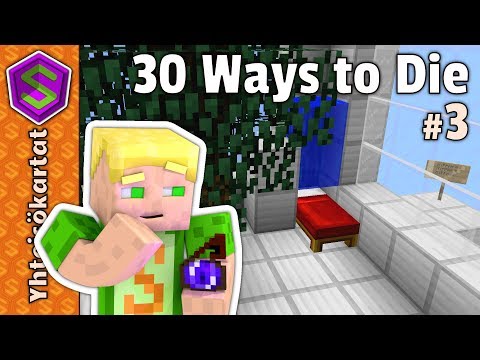 Liikaa TNT:tä | Minecraft 30 Ways To Die #3