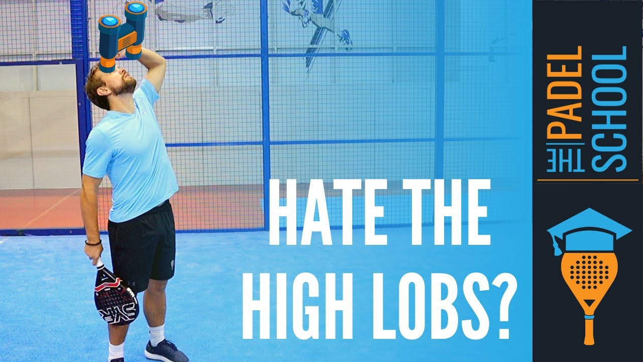 High lob tactics: shot selection and positioning