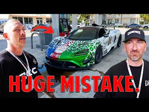 MY WORST NIGHTMARE, MCLAREN 720GTR DIES ON THE FIRST DAY
