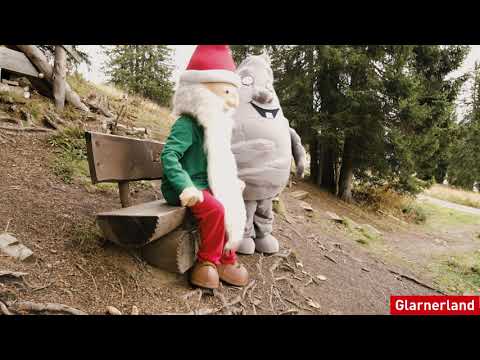 Zwerg Bartli und Riese Martin in Braunwald