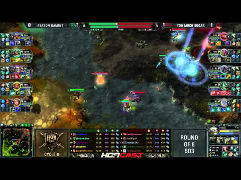 HoN Tour S2 Cycle 8 Ro8 - tmsR vs Rea game 2