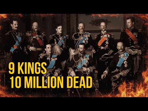 The Photo That Ignited WWI: 9 Kings, One Shot!