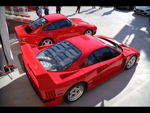 Ferrari F40 vs Porsche 959 Ultimate 90s Supercars - Cars and Chronos Lunar New Year