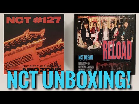 Unboxing NCT Kihnos! NCT 127 (엔시티 127) Neo Zone and NCT Dream (엔시티 드림) Reload