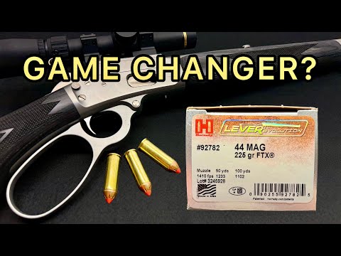IS IT BETTER?! .44 Magnum Hornady LeverEvolution (Rifle Ballistics Gel Test)