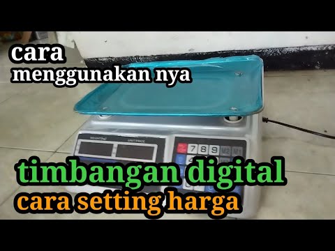 Digital scales // how to set the price // how to use it // price of digital scales