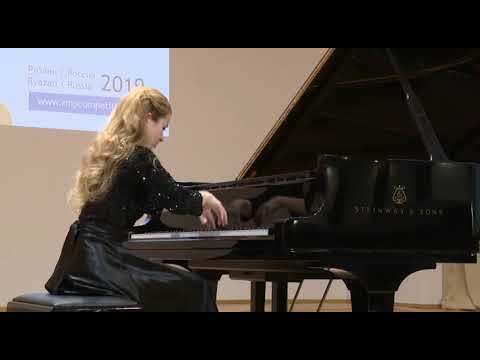 Elina Valieva S  Rachmaninoff   Etude tableau Op  39 No  4 In В minor