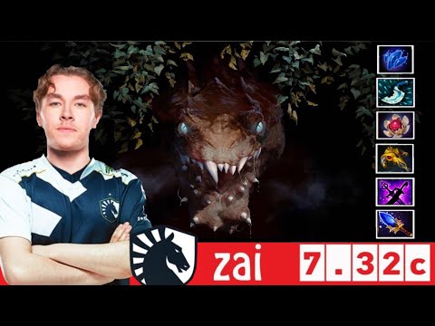 [DOTA 2] Liquid.zai the PRIMAL BEAST [OFFLANE] [7.32c]