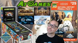 First Look - Natural History Pinball Pack 2 on AtGames HD Pinball
