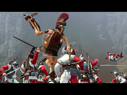 DREAD KING LEGIONS vs DWARFS and EMPIRE - TotalWar Warhammer cinematic battle