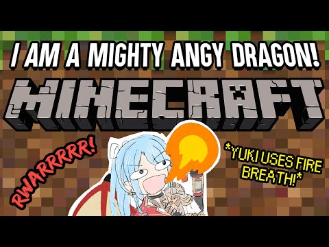 【Minecraft】Yuki's Dragon Roar (Yuki and Yuna | Duo Leveling) Twin Vtubers