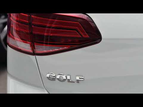 2018 Volkswagen Golf 7.5 MY18 110TDI DSG Highline Pure White 7 Speed Sports Automatic Dual Clutch
