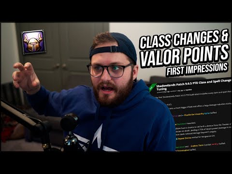 First Impressions: Valor Points return & 9.0.5 Class changes