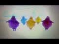 The Boohbahs Swing Their Legs To The Barney Seeing Hearing End Credits